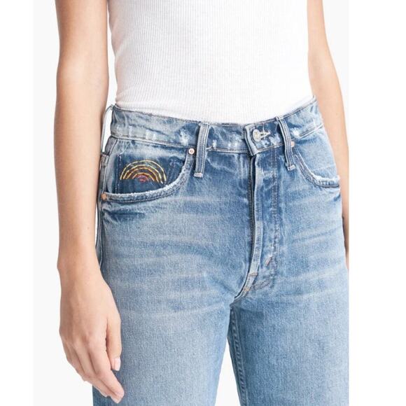 Mother Denim Superior The Tomcat Ankle Jeans In Take Me Even Higher Size 29 - Picture 11 of 16